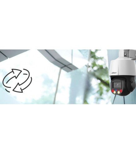 Zestaw Monitoringu Ip Dahua 2 Kamery Obrotowe 4Mpx Dysk 1Tb