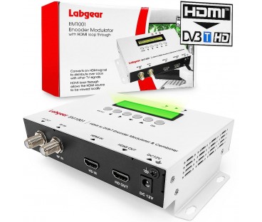 Modulator Hdmi Do Dvb-T H.264 Labgear Em1001 35Mer / 100Dbuv
