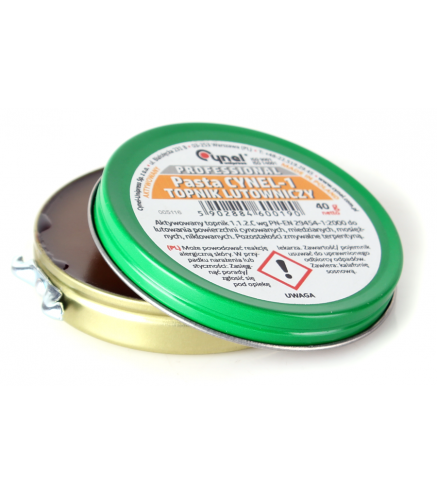 Pasta Lutownicza Cynel-1 40G Do Lutowania Miękkiego