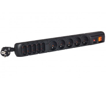 S10 - Filtr Zasilający Acar - 5 Gniazd Euro I 5 Gniazd Europlug