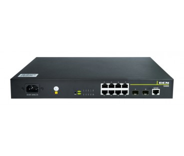 S4600-10P-P-Si - Switch Gigabitowy Poe 8-Port + 2 Sfp