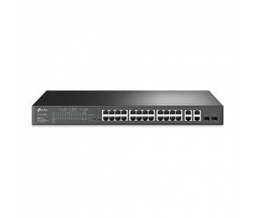 Tl-Sl2428P - Switch Poe 24 Port + 2 Rj45 + 2 Combo Rj45/sfp
