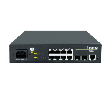 Switch Gigabitowy 8-Port + 2 Sfp S4600-10P-Si