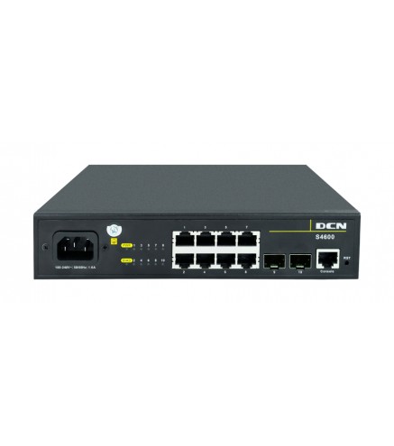 Switch Gigabitowy 8-Port + 2 Sfp S4600-10P-Si