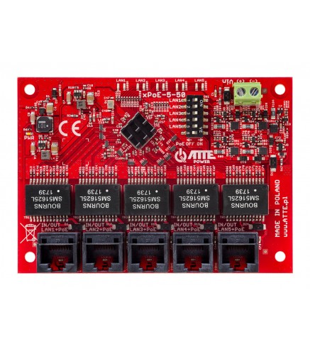 Xpoe-5-50-Of - Switch Gigabitowy Poe (Extender) 5-Port
