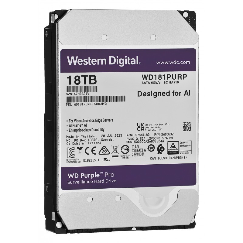Dysk 18Tb Sata Iii Purple