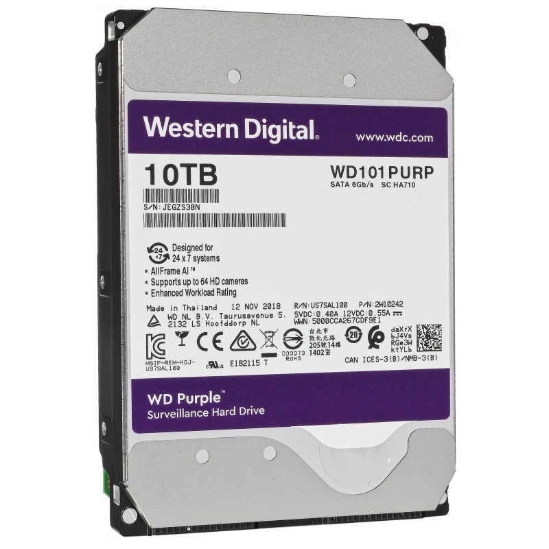 Dysk 10Tb Sata Iii Purple