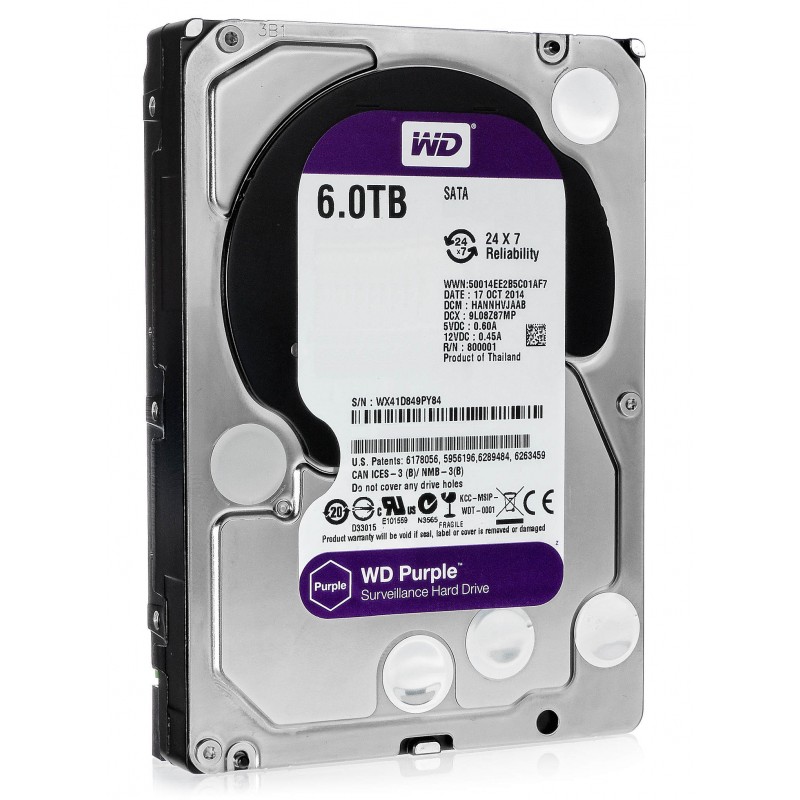 Dysk 6Tb Sata Iii Purple