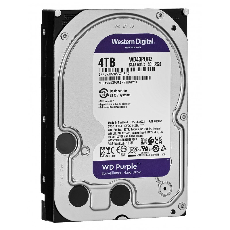 Dysk 4Tb Sata Iii Purple