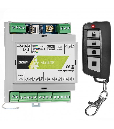Multilte-Rf-Dm4 - Moduł Powiadomienia I Sterowania Lte Z Pilotem