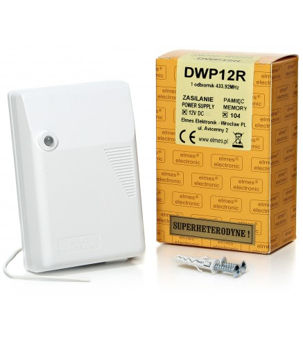 Dwp12R (12V) - Odbiornik 2 Kanałowy