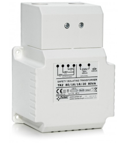 Awt8161820 - Transformator Trz 80Va/16V/18V/20V Ac/ac