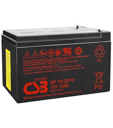 Akumulator 12Ah/12V Gp12120 F2
