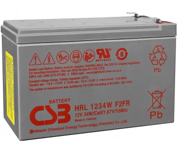 Akumulator 9Ah/12V Hrl1234W F2Fr