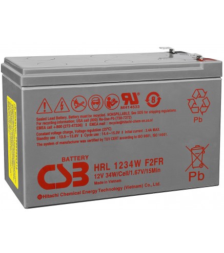 Akumulator 9Ah/12V Hrl1234W F2Fr