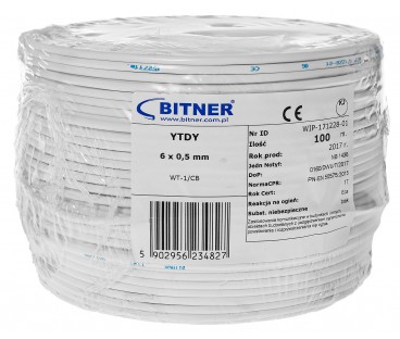 Przewód Ytdy Bitprotect 6X0.5 Mm