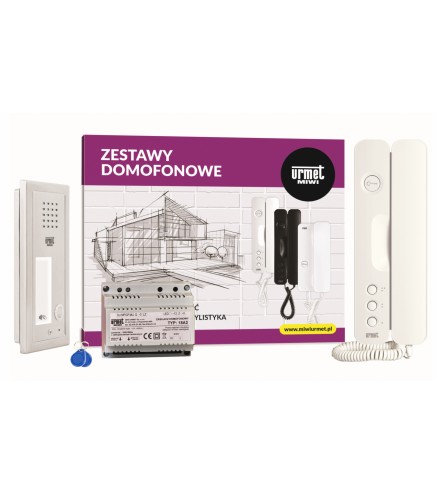 Zestaw Domofonowy Do Domu Jednorodzinnego 6025/401-Rf-N