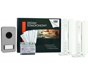 Zestaw Domofonowy Do Domu Dwurodzinnego 1122/402