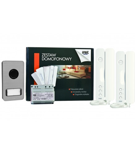 Zestaw Domofonowy Do Domu Dwurodzinnego 1122/402