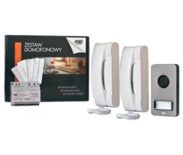 Zestaw Domofonowy Do Domu Dwurodzinnego 1122/322