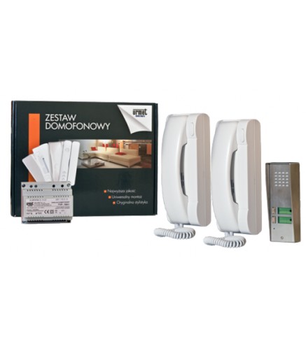 Zestaw Domofonowy Do Domu Dwurodzinnego 525/322