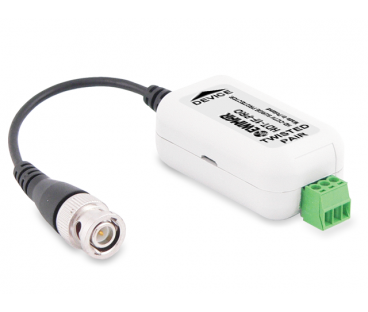 Konwerter Utp / Ochrona Przeciwprzepięciowa Do Kamer  Ahd, Hd-Cvi, Hd-Tvi Ewimar Hdt-1F-Pro
