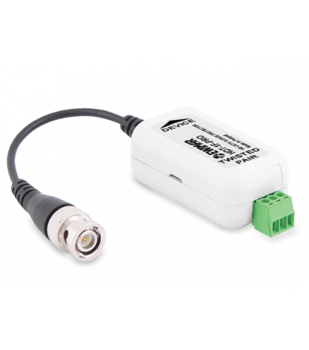 Konwerter Utp / Ochrona Przeciwprzepięciowa Do Kamer  Ahd, Hd-Cvi, Hd-Tvi Ewimar Hdt-1F-Pro