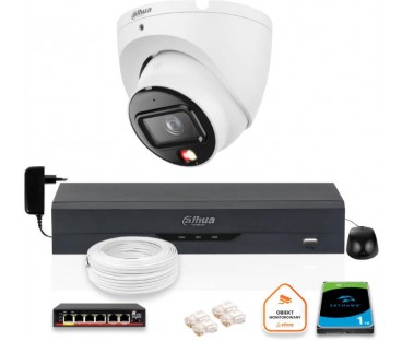 Zestaw Kamera Ip Dahua 6Mpx Ipc-Hdw1639T-A-Il-0280B-S6 + Dysk 1Tb