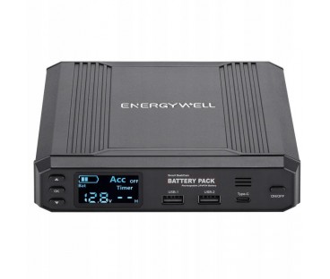 Powerbank Do Kamer Samochodowych Energy Well P6 8000Mah 102,4Wh Wyświetlacz