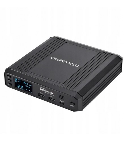 Powerbank Do Kamer Samochodowych Energy Well P6 8000Mah 102,4Wh Wyświetlacz