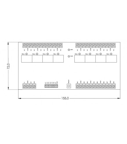 Ekspander We/wy Roger Xm-8Dr-Brd