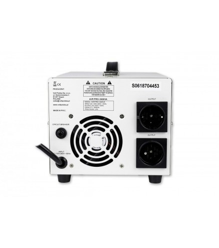 Stabilizator Napięcia Volt Polska Avr Pro 3000Va 3%
