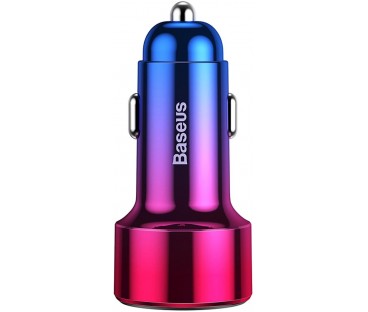 Ładowarka Samochodowa Baseus Magic Series Pps Usb-C/usb-A 45W Różowo-Niebieska