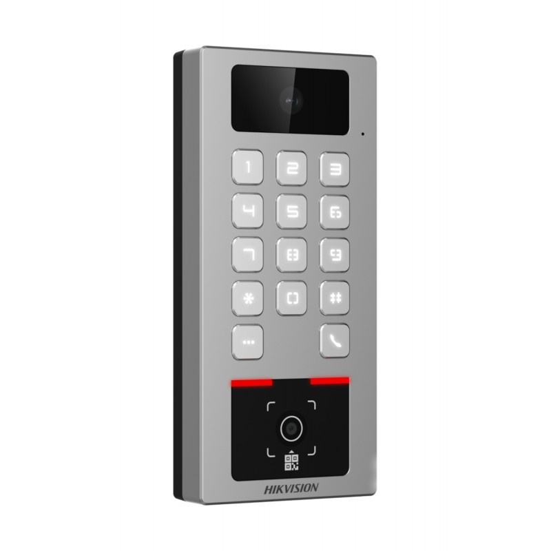Ds-K1T502Dbwx-Cqr - Terminal Kontroli Dostępu Z Kamerą, Wi-Fi I Czytnikiem Kodów Qr