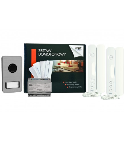 1122/402 - Zestaw Domofonowy Do Domu Dwurodzinnego
