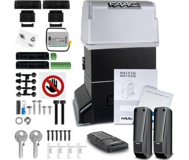 Zestaw Faac 844 Do 1800Kg Bram Przesuwnych