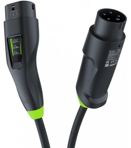 Ładowarka Do Samochodów Elektrycznych 2W1 Green Cell Habu Evgc01 11Kw Type 2 7M Wallbox Mobilna