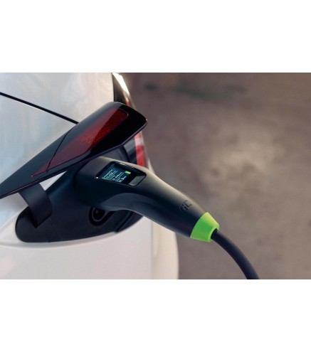 Ładowarka Do Samochodów Elektrycznych 2W1 Green Cell Habu Evgc01 11Kw Type 2 7M Wallbox Mobilna