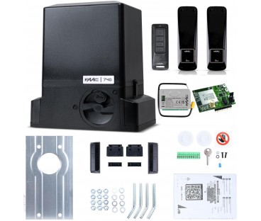 Zestaw Delta 2 Smart Gsm - Faac 740 (Wi-Fi+Lte+Ble) Do 500Kg Bram Przesuwnych