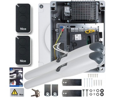 Zestaw Nice Wingo 3524 24V Do Bramy Dwuskrzydłowej (Bez Fotokomórek)