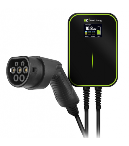 Ładowarka Ev Green Cell Wallbox Ev Powerbox 22Kw Type 2 (6M) 3-Faz Ev14