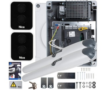 Zestaw Nice Wingo 2024 24V Do Bramy Dwuskrzydłowej (Bez Fotokomórek)