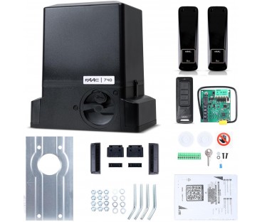 Zestaw Delta 2 Fds - Faac 740 Do 500Kg Bram Przesuwnych