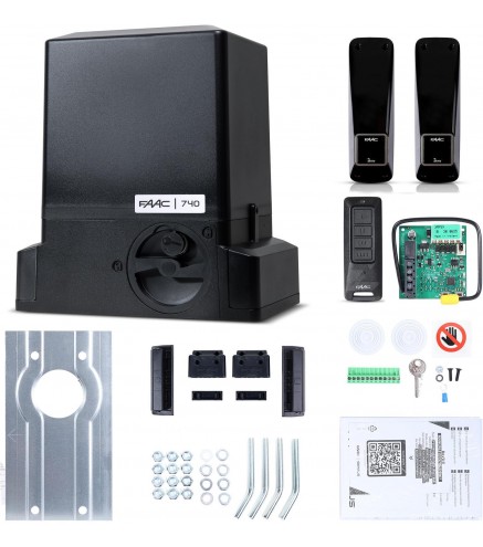Zestaw Delta 2 Fds - Faac 740 Do 500Kg Bram Przesuwnych