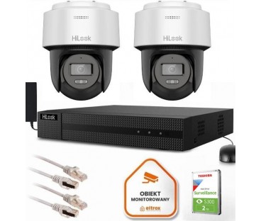 Zestaw Monitoringu Hilook 2 Kamery Ip Ptz-N6-P