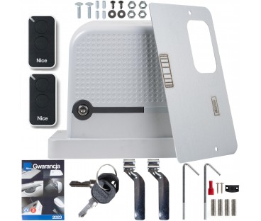 Zestaw Nice Robo 600 Do Bram Przesuwnych (Bez Fotokomórek)