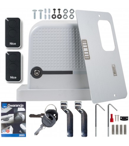 Zestaw Nice Robo 600 Do Bram Przesuwnych (Bez Fotokomórek)