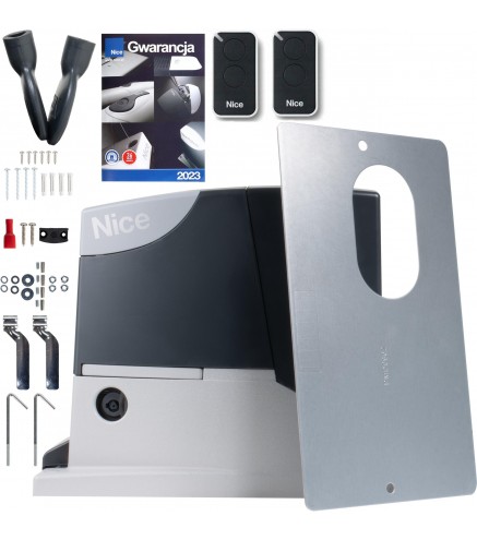 Zestaw Nice Road 400 Do Bram Przesuwnych (Bez Fotokomórek)