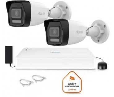 Zestaw Monitoringu Hilook 2 Kamery Ip Ipcam-B8-30Dl Z Dyskiem 1Tb