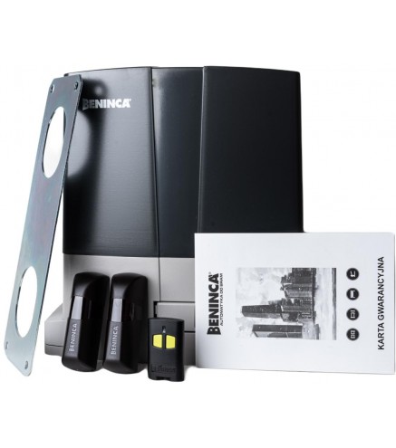 Zestaw Beninca Kbull424Sw.pm 24V Do 400Kg Bram Przesuwnych